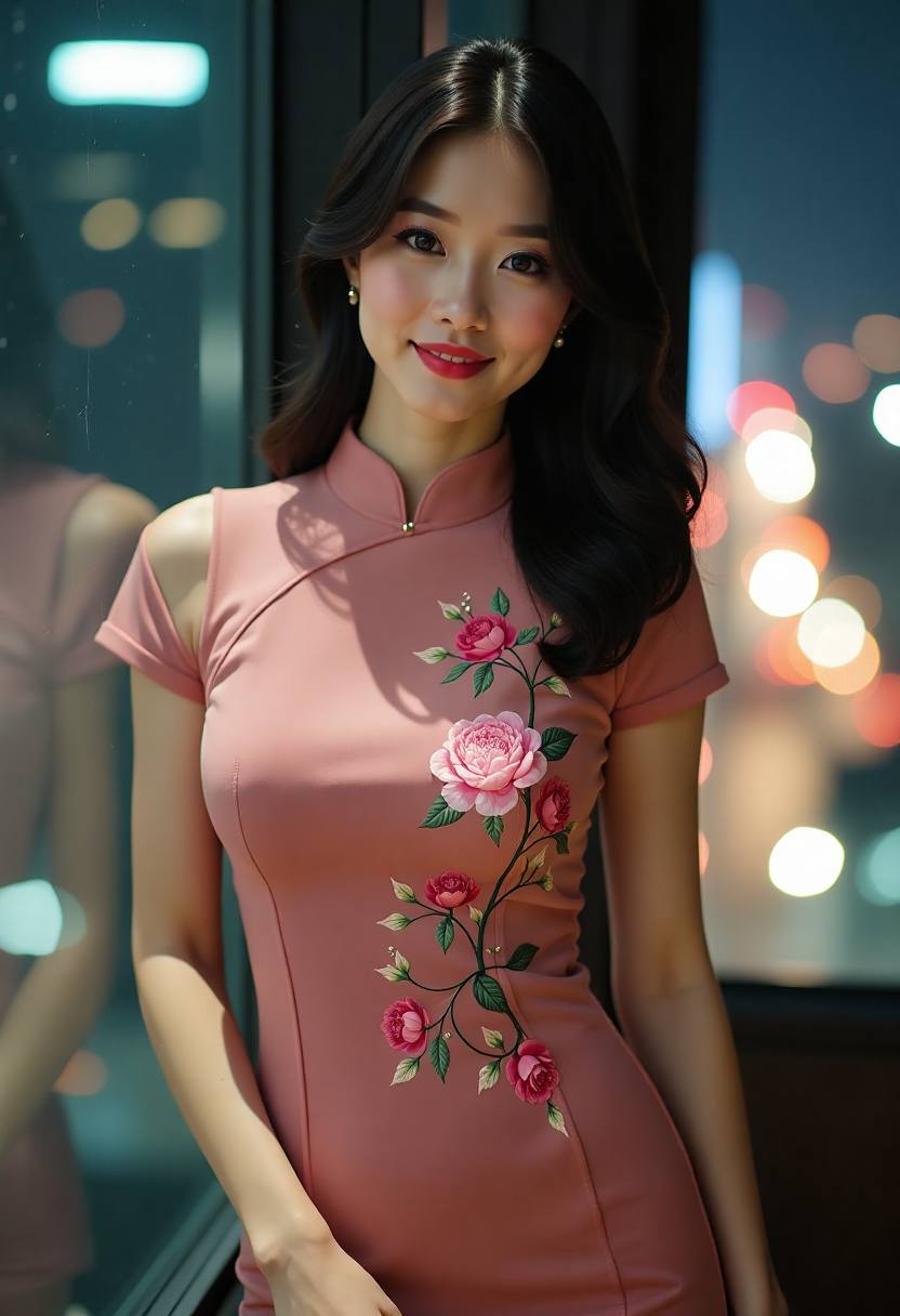 远山灯火海报